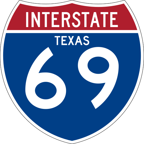 Interstate 69 in Texas